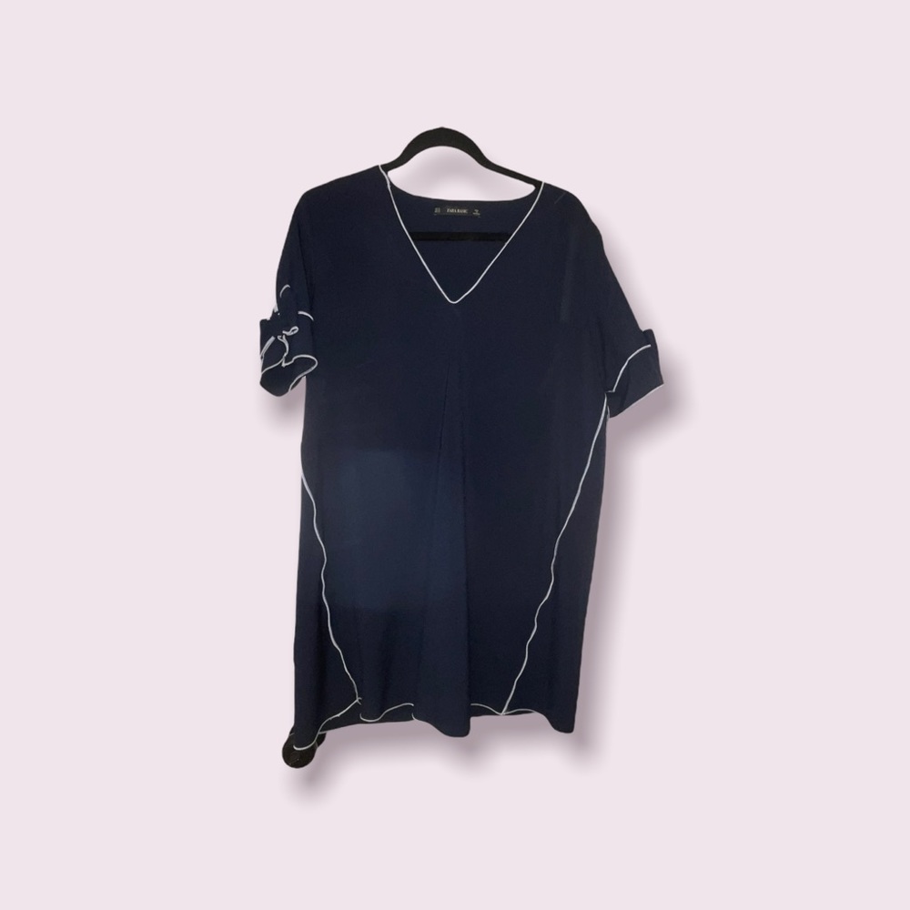 Zara basic large ALine dress.